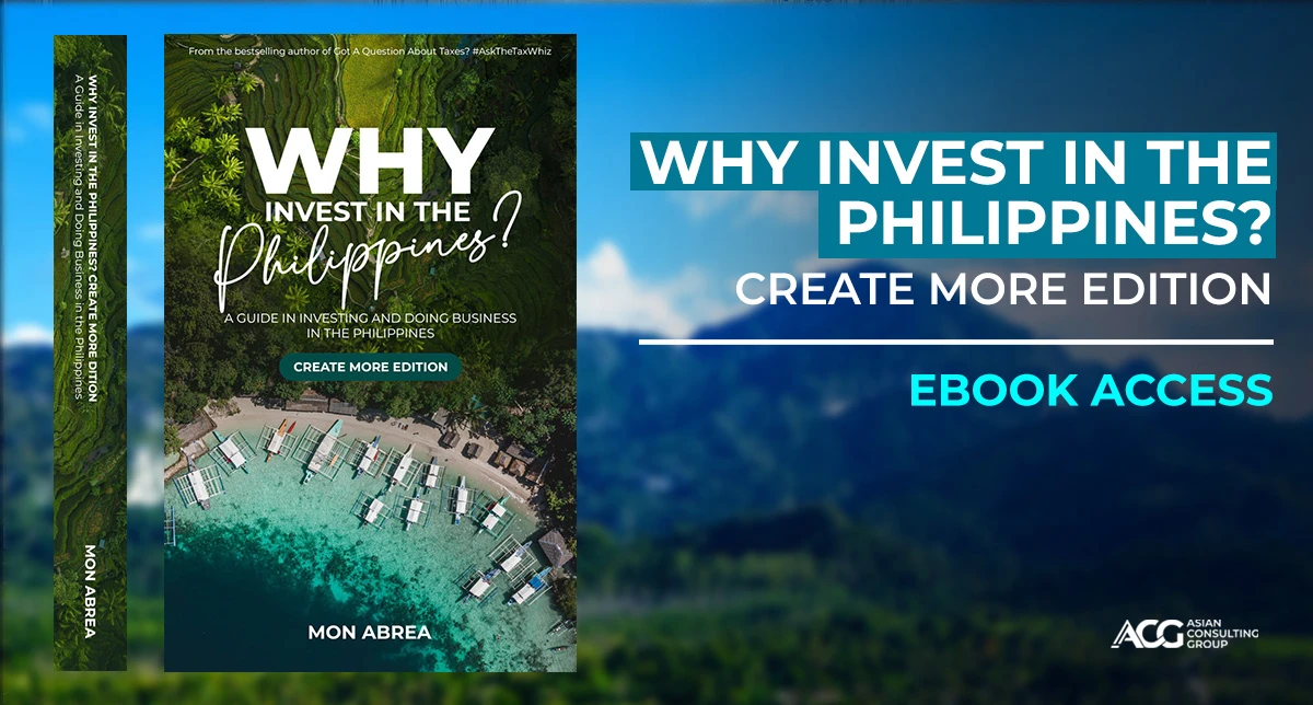 Why Invest in the Philippines? CREATE MORE Edition | eBook Access