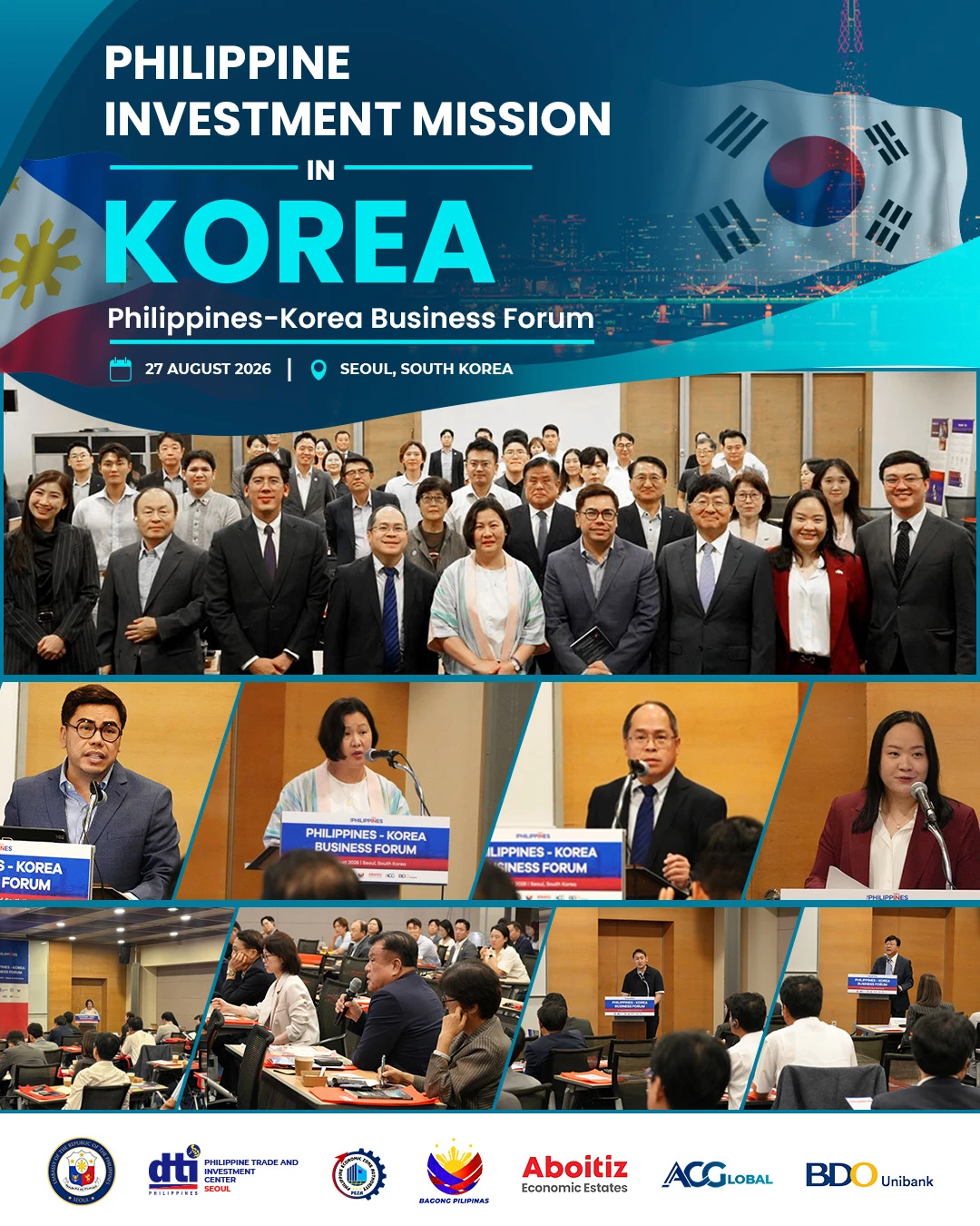 KOREA IS READY: SEOUL MISSION BUILDS MOMENTUM FOR PHILIPPINES’ GLOBAL INVESTMENT DRIVE