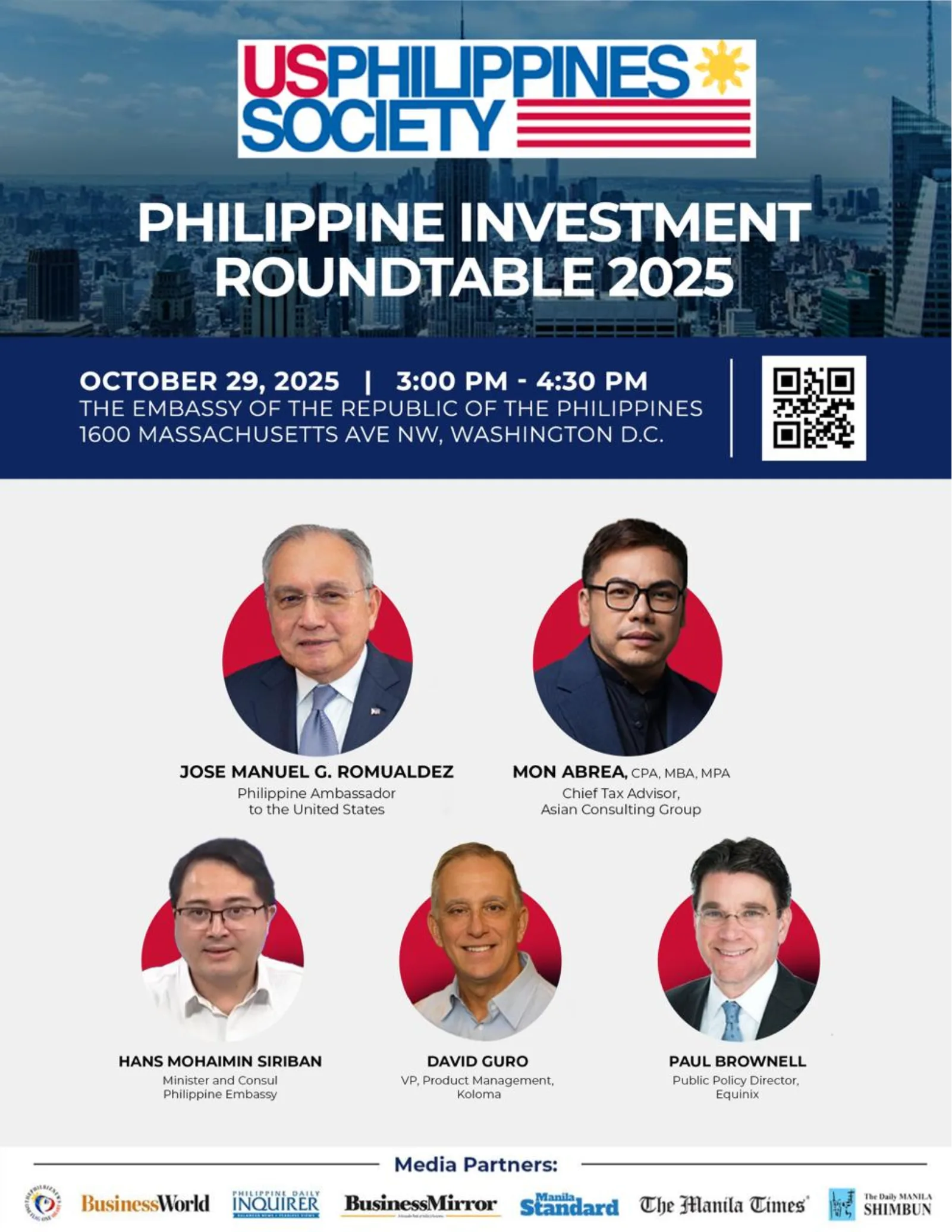 Strengthening PH–US Investment Partnerships Through Smarter Tax Policy and a More Competitive Business Environment